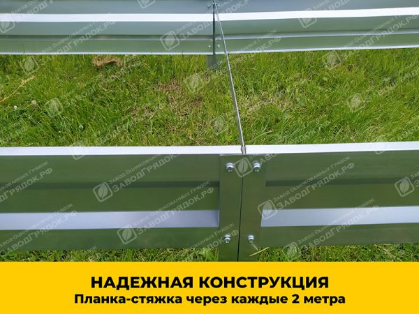 Грядки в теплицу «Усиленные» оцинкованные (высота 30 см) — изображение 7